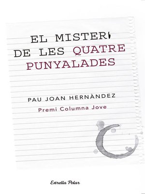 cover image of El misteri de les quatre punyalades